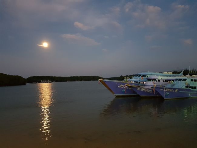 もうすぐ満月だなーと思ってたら、すでに満月当日でした。笑