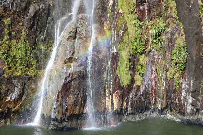 虹も見えました。