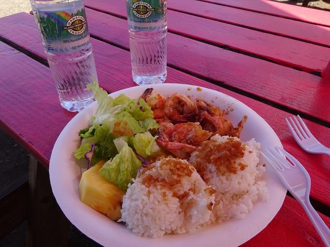 ハエと格闘しながら食べたシュリンプです。濃厚な味付けでとてもおいしかったです。<br /><br />今はもう食べれないのがとても残念です。