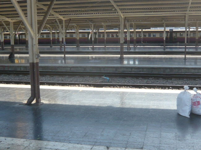 他のホームには、出発を待つ列車が見られないホームもあります。