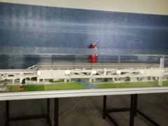 ウターカート駅の模型
