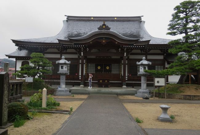 2018春、山陰の名城巡り(16/24):3月19日(6):倉吉旧市街(2):打吹城城下町、里見八犬伝所縁の大岳院