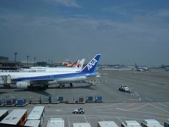 飛行機での移動