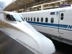 東京駅8：33発のひかり505号。新大阪11:26着。