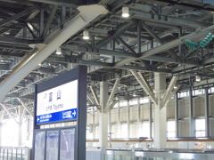 富山駅から高山本線へ行くプランもあったのですがやめて、はくたかに乗り換えました。