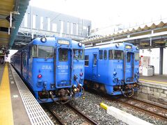 ＪＲ諫早駅
世界的にも珍しい
SEA SIDE LINER そろい踏み