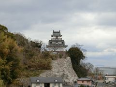 杵築城へ。