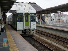 8:20仙台ー9:20石巻　仙石東北ライン

石巻でさらに女川行きに乗り換え。
この車両、東北っぽくて好き(*´Д｀)