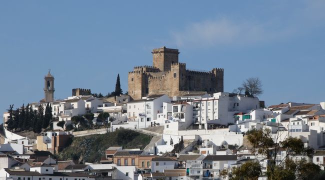 コルドバに向かうバスの車窓から見えたお城