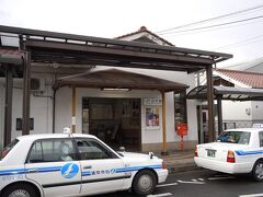 翌朝ＪＲ白市駅に送っていただきました。切符は2日間有効の新山口行き。今回は途中下車しながら移動します。