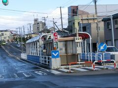 今度は、こちら。
湯の川電停からは２つの系統（行き先）の電車が出ていて、そのうちの２系統という電車に乗ると、終点はこちらになります。