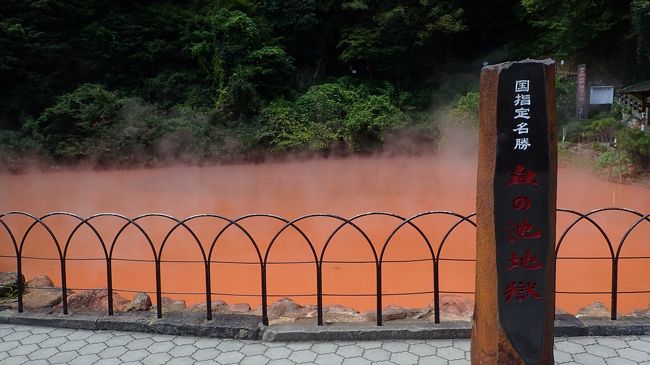 続いて血の池地獄。<br />時間の都合上、地獄めぐりは海地獄と血の池地獄しか巡りませんでした。<br />個人的にはこの２つが見れれば十分満足です。