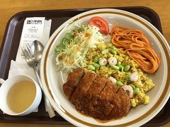 トルコライスのランチ、ボリュームは十分でした。