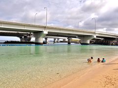 昨日の「美ら海水族館」の海岸も、晴れていればこんなに綺麗だったはず…