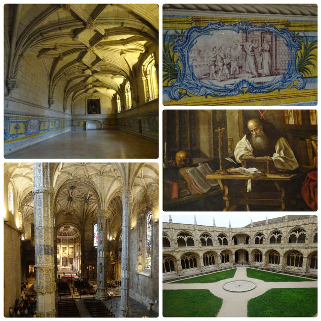 教会に劣らない美しい回廊があります。