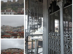 サンタ・ジュスタのリフト
高地のバイロ・アルト地区から低地のバイシャ地区へ
