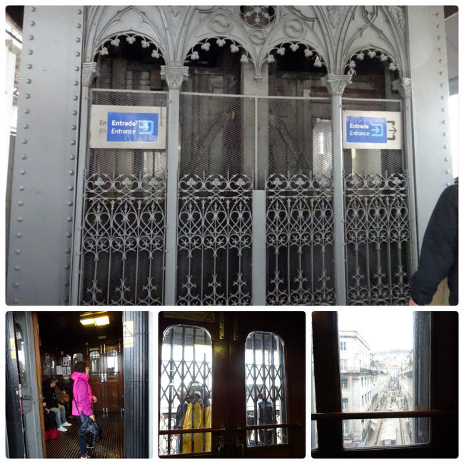 塔の内部には木製のエレベーターが２台あり、とてもクラシカルな内装で一回におよそ24人まで乗れます