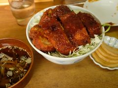 それから一時間ほどして会津若松市に到着。いとう食堂さんでソースカツ丼
分厚いのに柔らかくてソースも辛くなくてとても美味しかったです