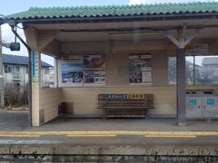 鄙びた田舎駅、大好きです。