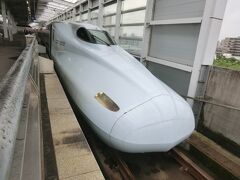 一番先頭へ‥
九州新幹線のN700系。