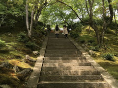 徒歩で常寂光寺へ