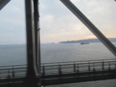 瀬戸大橋に差し掛かりました。