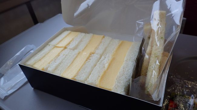 タマゴサンドも購入。<br />フワフワで美味しかったです。