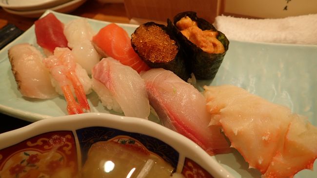 北海道旅行最後の海鮮！堪能しました。