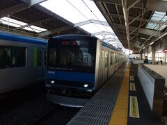 東葉高速を東海神で降り、新船橋駅から東武野田線に乗車。