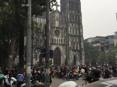 ハノイ大教会が見えました