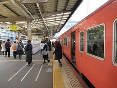 １０時３３分。吉備津駅から１５分で終点の岡山駅に着きました。

（つづく）