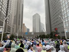 9時10分　スタートしました！スタート地点までは10分以上かかります。