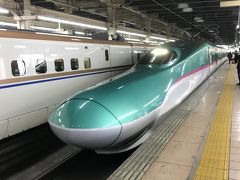 大宮駅で乗り換えて、一路北海道を目指します。
当然グリーン車です。