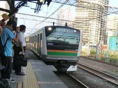 6:22
川崎で上野東京ラインに乗り換えます。

②普通3620E.宇都宮行
川崎.6:23→川崎.6:32 
[乗]JR東日本:クハE230-8072