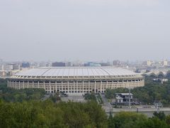 三日目。モスクワ市内観光。
サッカースタジアム。2018年ワールドカップのモスクワでの試合に使われた。