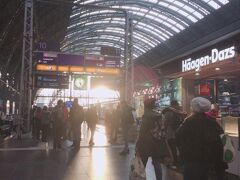 フランクフルト中央駅に到着！