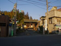 早朝の法恩寺
寒かった。