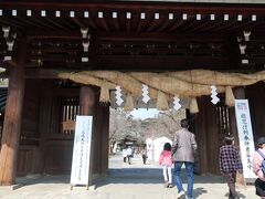 三島大社　週末の三島大社は予想以上に普通に混んでいた