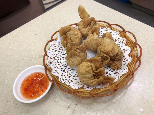 エビがプリッと<br />甘辛ソースにつけて食べる