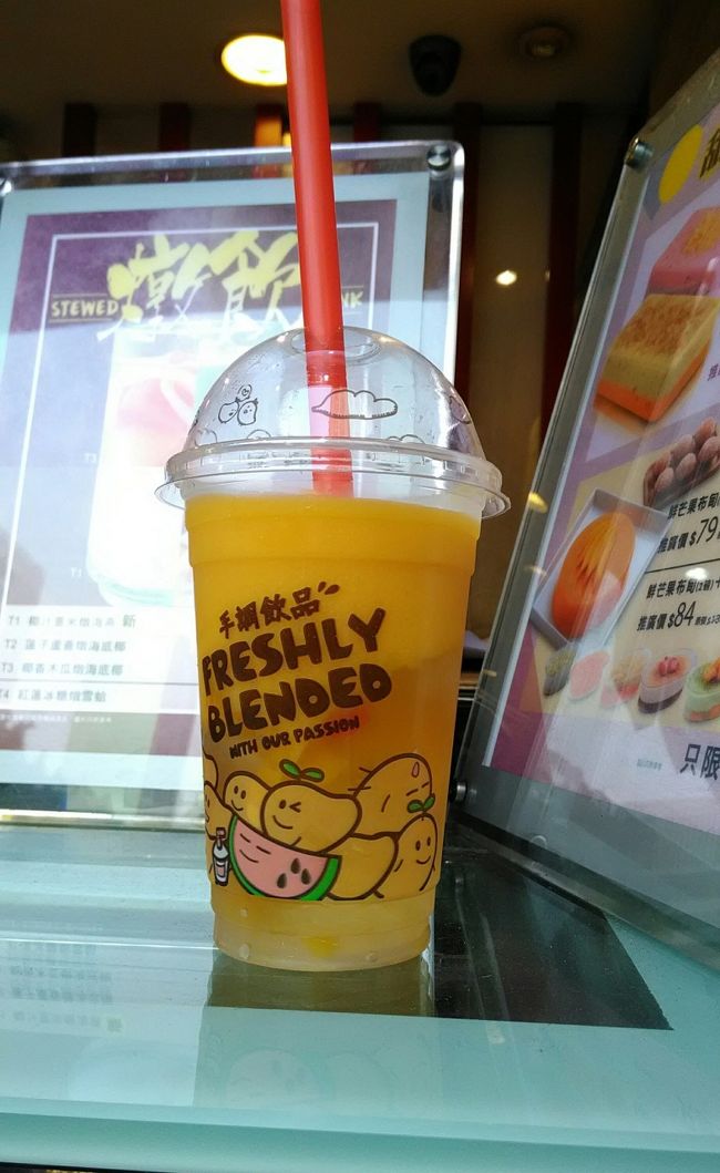 マンゴージュース  30元<br />美味しい