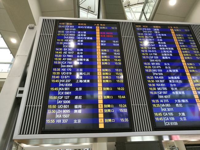 全く並ばずに香港特別行政区に入境できました。