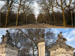 王宮の正面にあるフランス式の「ブリュッセル公園」