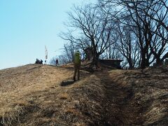 樹林帯を抜け最後の急坂を登ると、