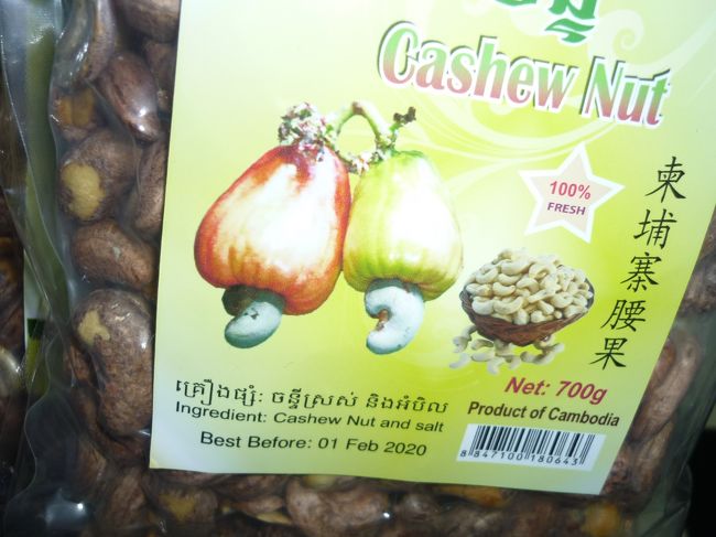 店の袋の絵ではこんな感じ。<br />何とかこれで全体構造がつかめた。<br />何とも妙な実のなり方だ。