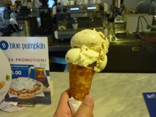 帰り道のアイスクリーム。