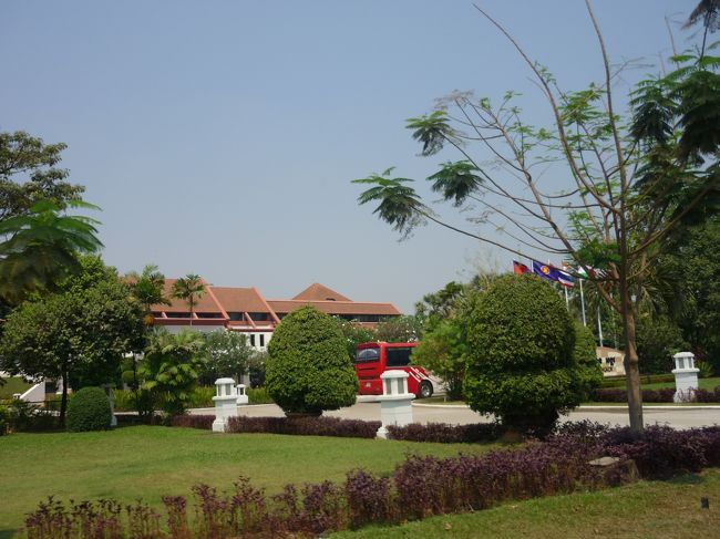 帰りにソフィテルホテルの見学に立ち寄ってもらう。