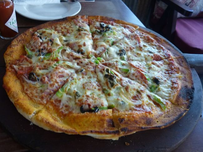 またピザ。おいしそう。