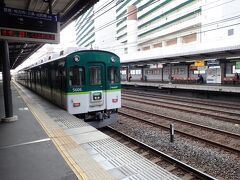 門真市駅に到着
ほぼ各停なので空いていました