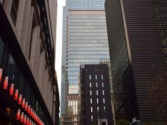 歴史的建物の三越本店や日本銀行などがある日本橋も今や高層ビル群が乱立する大都会。

正面のひときわ高いのは日本橋三井タワー（https://mitsui-shopping-park.com/urban/mitsuitower/）