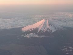 富士山が綺麗にみえました。